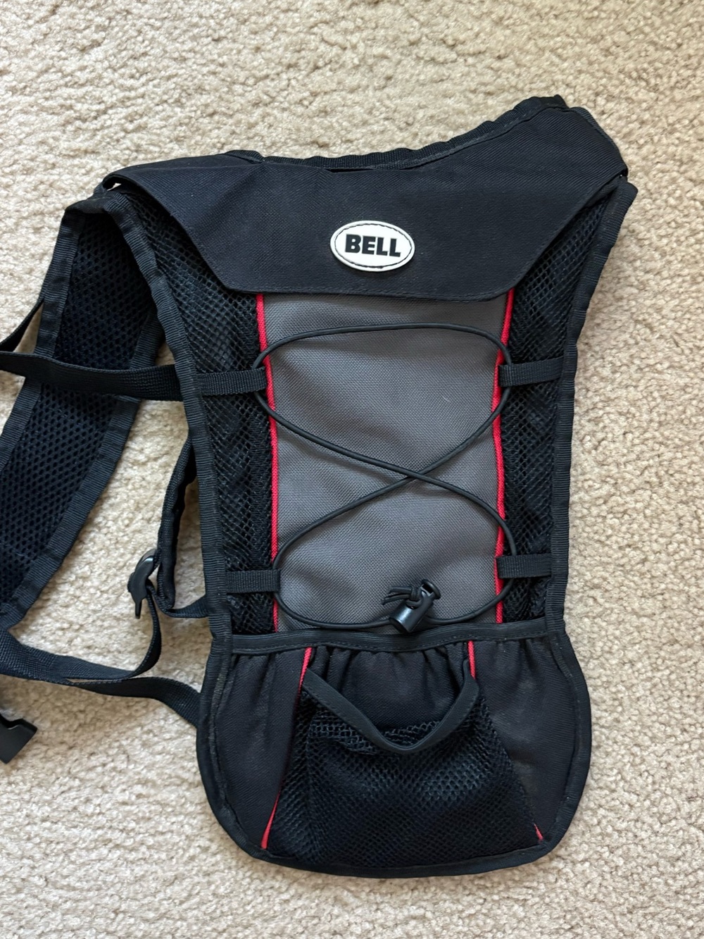 Bell Black Hydration Pack Sling Bag for hiking/running pack only no bladder